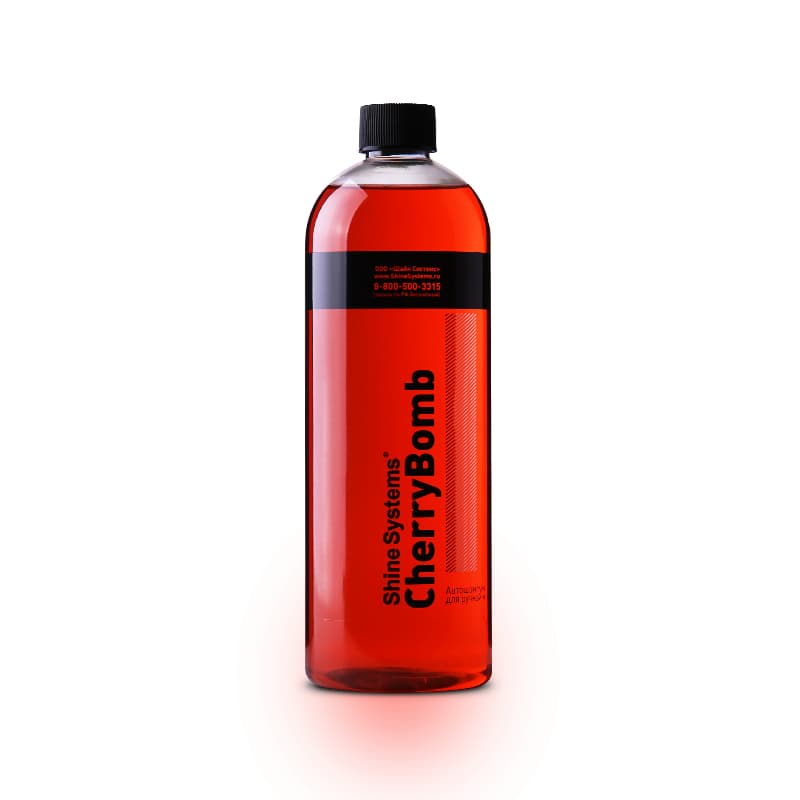 Shine Systems CherryBomb Shampoo - автошампунь для ручной мойки, 750 мл