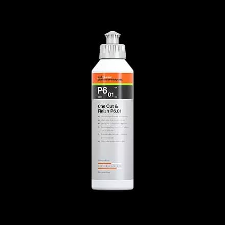 Koch Chemie ONE CUT & FINISH P6.01(250мл) - Одношаговая полировальная паста с защитным эффектом