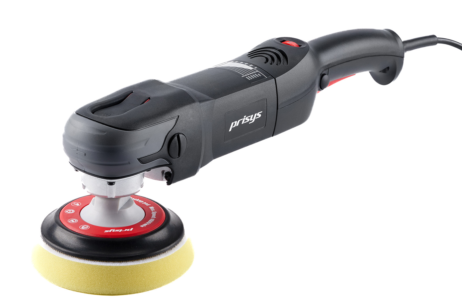 Prisys EP801 G2 - Роторная полировальная машинка [1200W; 5"(M14); 700-2500/min; 2.2kg]