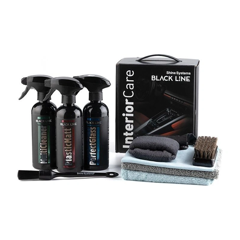 Shine Systems Black Line InteriorCare Kit - набор для ухода за интерьером